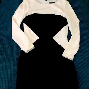 Ralph Lauren 🤍 Dress Two Tone Color Block (18)